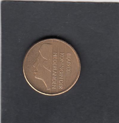 Beschrijving: 5 Gulden Beatrix